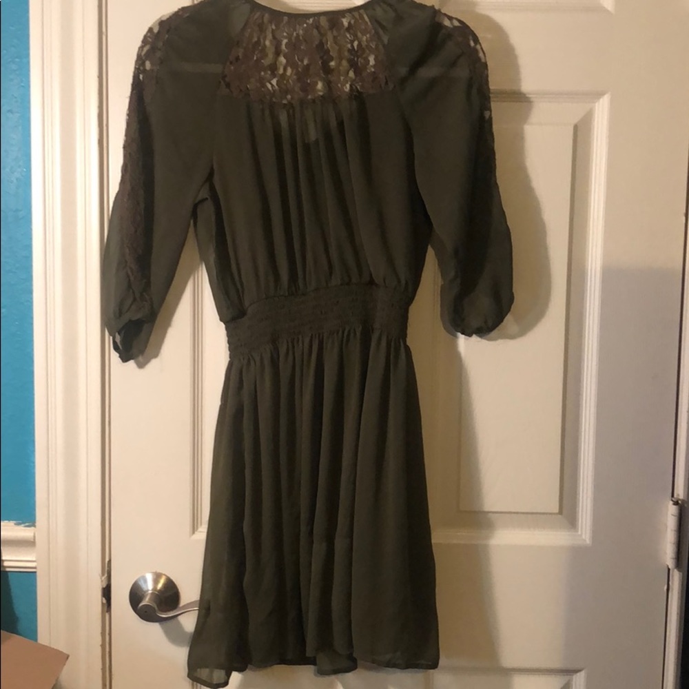 Xhilaration Green Dress - Picture 3 of 5